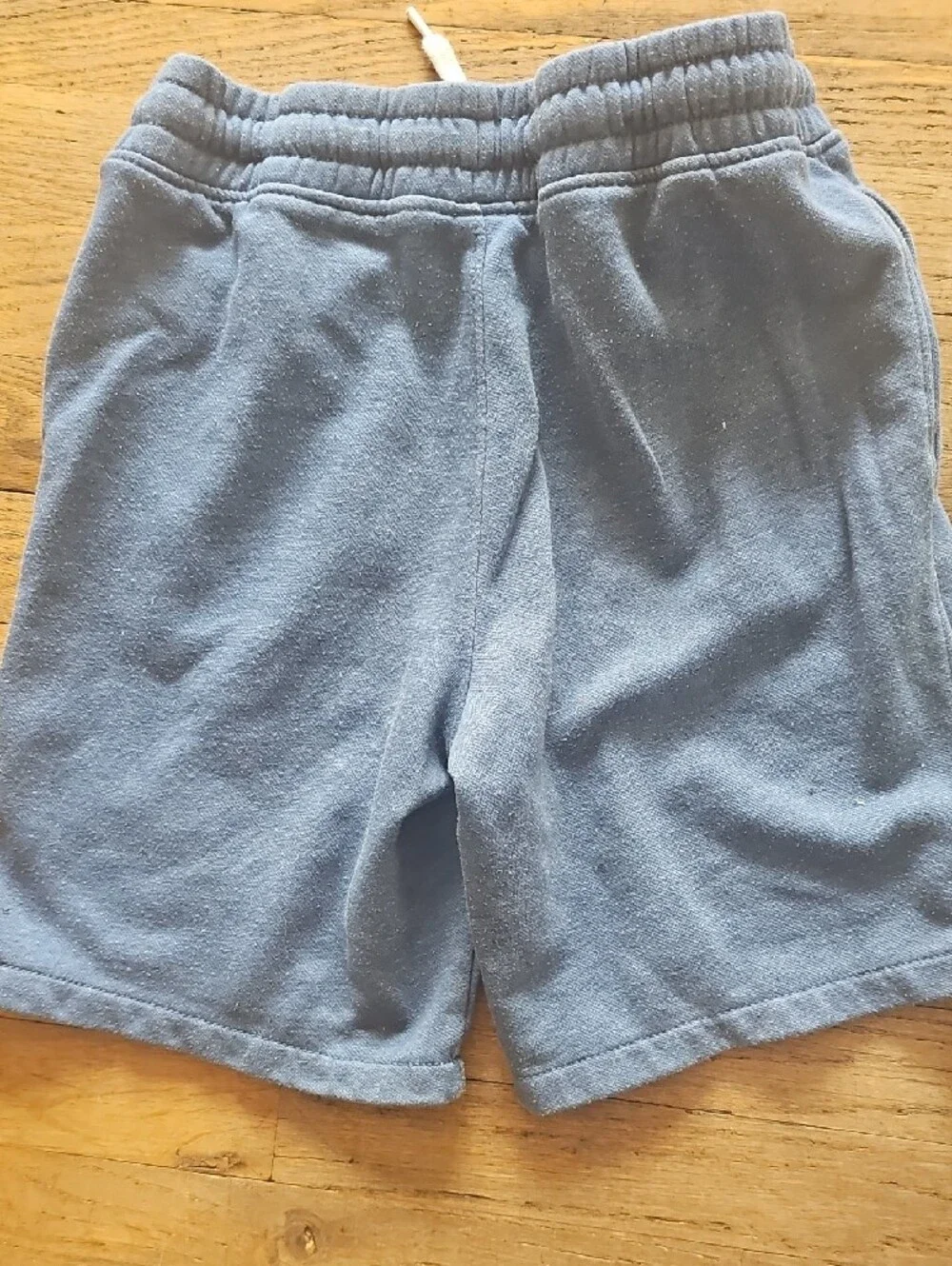 Old Navy Light Blue Cotton Drawstring Shorts with Cactus Patch